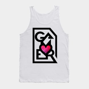 Gamer Love Dark Tank Top